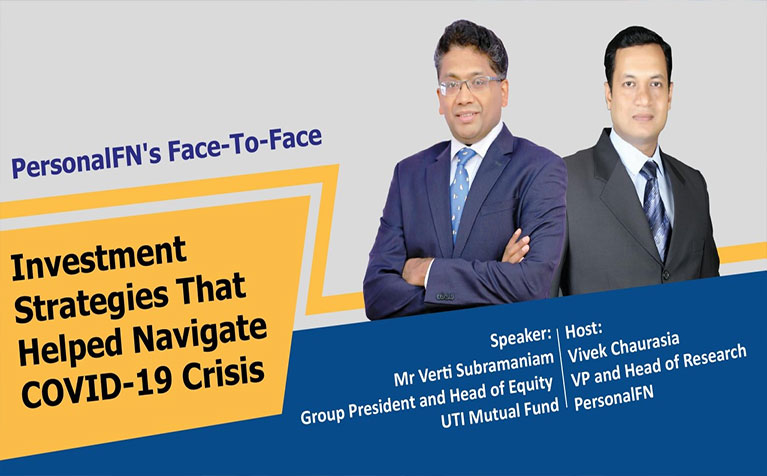 Face to Face with Mr Vetri Subramaniam, Group President and Head of Equity at UTI Mutual Fund
